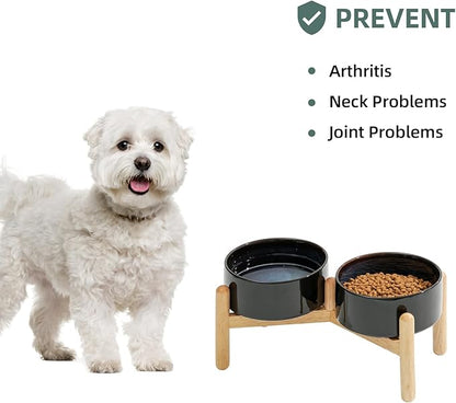 Ceramic 6.1inch Raised Dog Bowl