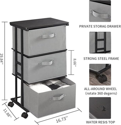MAX Houser Dresser Tower with 3 Drawers