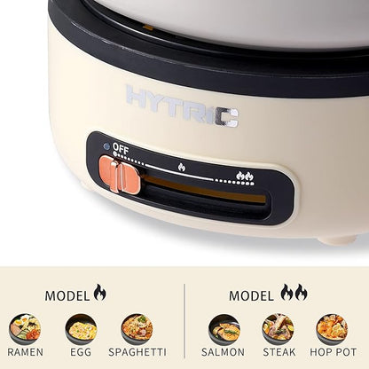 HYTRIC Electric Cooker, 2L Portable Electric Cooker