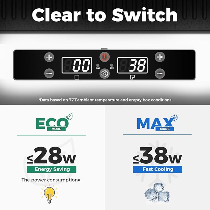 Setpower PT30 12V Refrigerator Dual Zone 32 Quart Car Refrigerator 12V Portable
