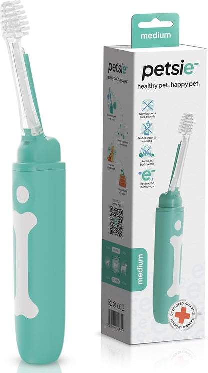 Dog Toothbrush | Innovative Eletrolytic Technology | Improves Oral Health &