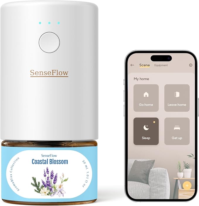 SF101S Pro Smart Plug In Air Freshener, Waterless Essential Oil Diffuser