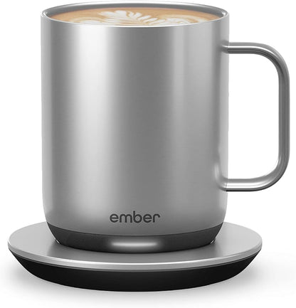 Ember Temperature Control Smart Mug 2, 10 Oz, App-Controlled Heated Coffee Mug