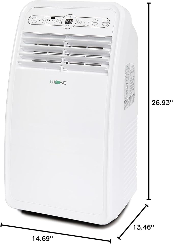 Uhome 8000 BTU Portable Air Conditioner,