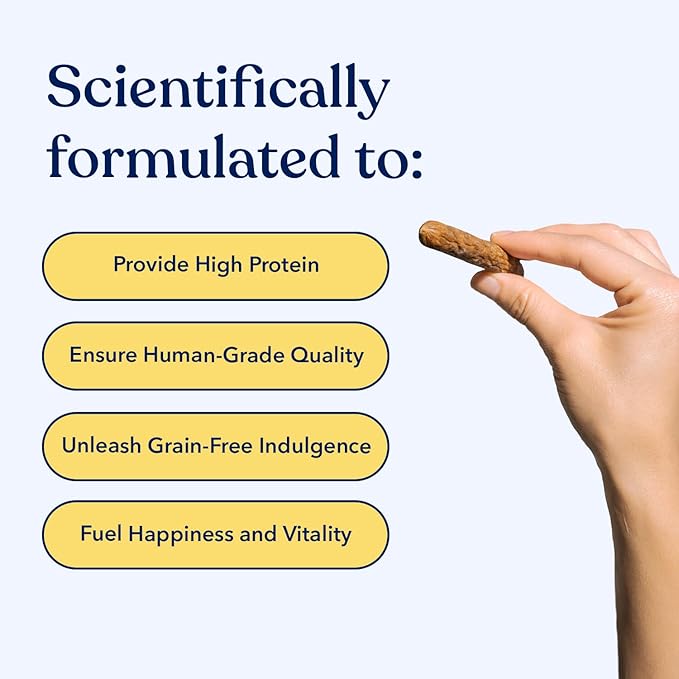 Honest Paws Dog Jerky Treats - All-Natural Jerky Dog Treats for Training Pets - Human Grade Sticks - Real USA Chicken