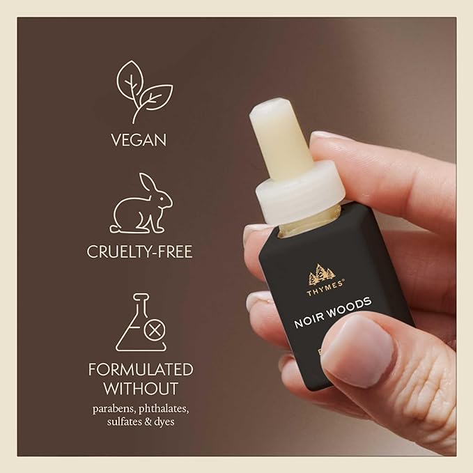 Thymes Pura Refills – 2 Pack of Oil Diffuser Scents – Long-Lasting Pura