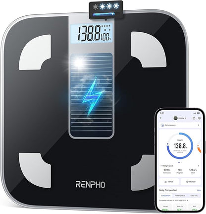 RENPHO Smart Scale for Body Weight, FSA&HSA Eligible, Digital Bathroom Scale