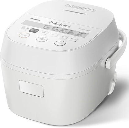 TOSHIBA OriginTaste Rice Cooker 5.5-Cup Uncooked, Fuzzy Logic, 15-in-1 Functions
