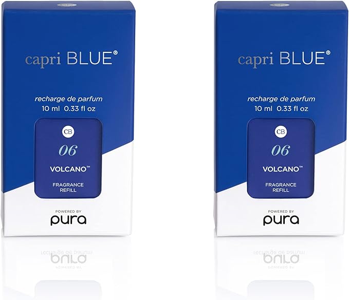 Capri Blue Pura Smart Home Plug-in Diffuser Refills – Includes 2 Capri Blue