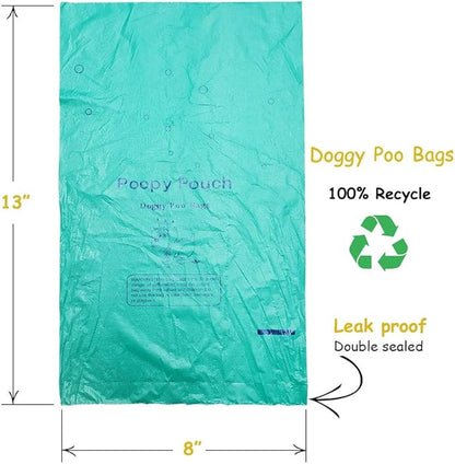 Quality Chemical Retriever Doggy Pot Litter Bag Refills. 8" x 13" Unscented. 10 boxes of 200, 2,000 bags PP-RB-200