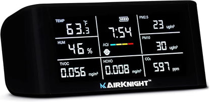 AirKnight Premium Indoor Air Quality Monitor Indoor & Air Quality Sensor. VOC