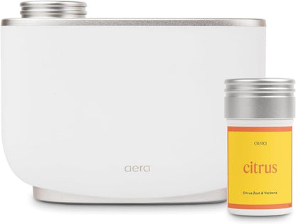 Aera Essential Oil Fragrance Diffuser + Citrus Scent Refill