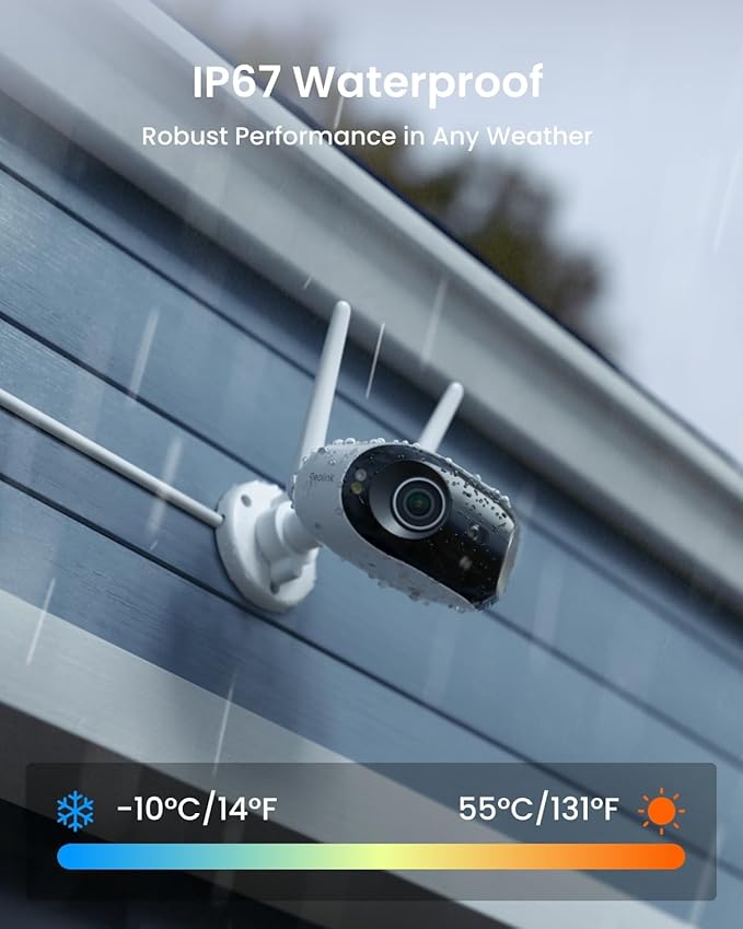 REOLINK 4K 8MP 180° Panoramic Security Camera