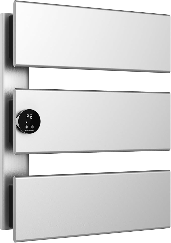 K&KALONZO Electric Towel Warmer, 18.35" W x 22.8" H Wall-Mounted Towel Heater