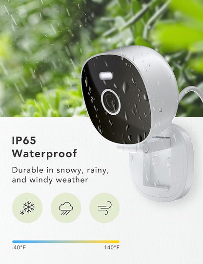 2K Security Camera, Outdoor/Indoor