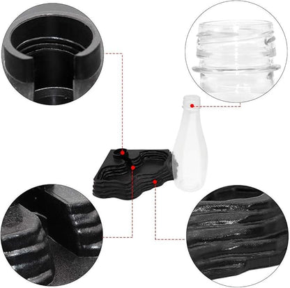 SLSON Reptile Water Feeder Automatic Water Dispenser Waterer 13.5Oz Feeding Accessories for Turtle Bearded Dragons Lizards Geckos for Terrarium Tank