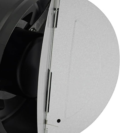 XUFOPLY 7.68 Inch Exhaust Fan, 110V 80W Wall Mounted Vent Fans 2600RPM Kitchen