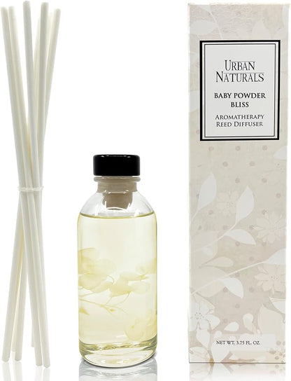Urban Naturals Baby Powder Bliss Reed Diffuser Set | Made