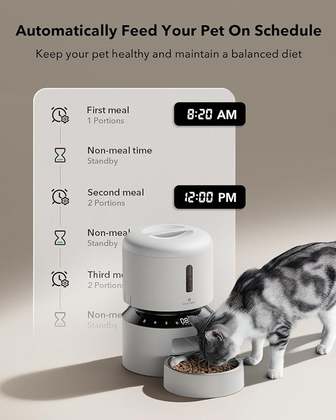 PETLIBRO Automatic Cat Feeder, Automatic Pet Food Dispenser