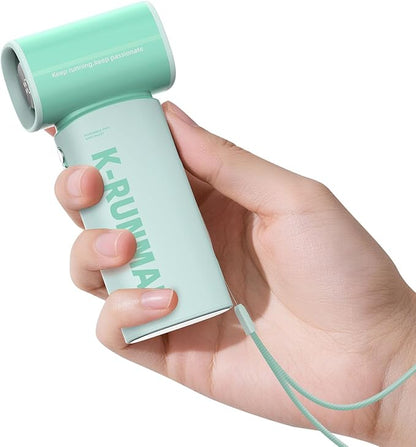 K-RUNMAN Portable Handheld Turbo Fan, 100 Speeds Adjustable Mini Personal Fan