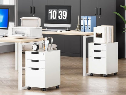 MIIIKO 3 Drawer Filing Cabinet