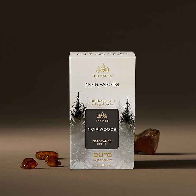 Thymes Pura Refills – 2 Pack of Oil Diffuser Scents – Long-Lasting Pura