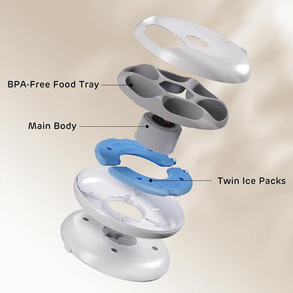 iPettie Donut Frost WiFi 6 Meal Automatic Cat Dispenser