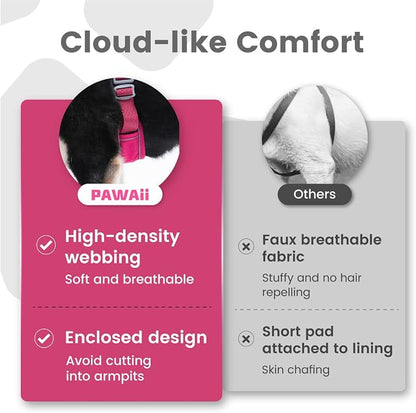 Pawaii No Pull Dog Harness with Pet ID Tag, Reflective Vest