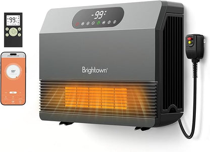 Brightown Wall Heater for Indoor Use, Space Heater