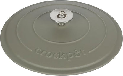 Crock-Pot Artisan 5-Quart Round Cast Iron Dutch Oven