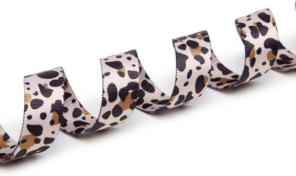 Mercano Adjustable Dog Collar - Special Design Patterns, Soft Nylon Comfortable Durable Pet Collar for Small Medium Large Dogs (S, Leopard)