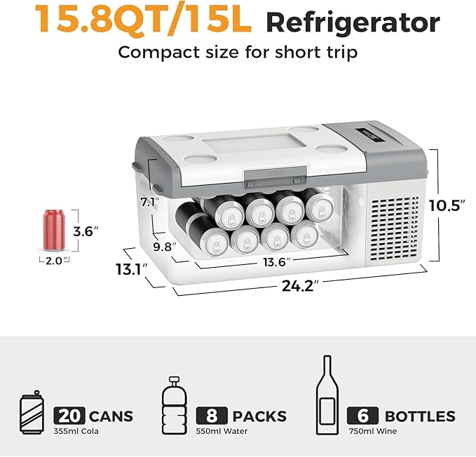 Setpower 12V Refrigerator Electric Coolers