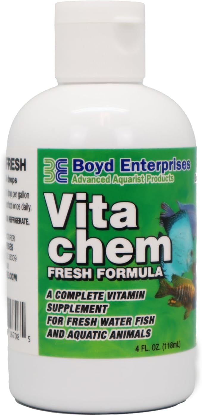 Boyd Enterprises ABE16708 Freshwater Vitachem for Aquarium, 4-Ounce