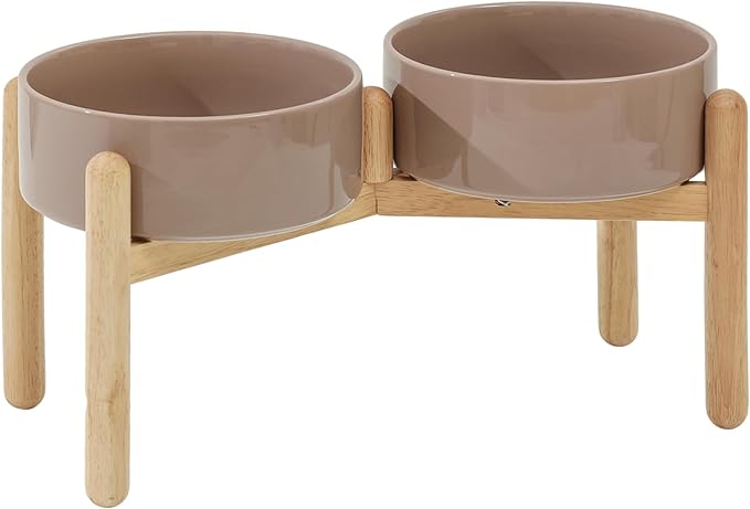 Ceramic 8.2inch Raised Dog Bowl