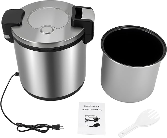 Commercial Rice Warmer, 6 Gal Stainless Steel Electric Rice Warmers