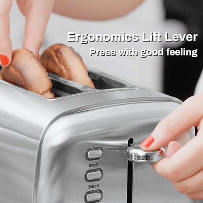 Toaster 2 Slice, Extra Wide Slot Toaster