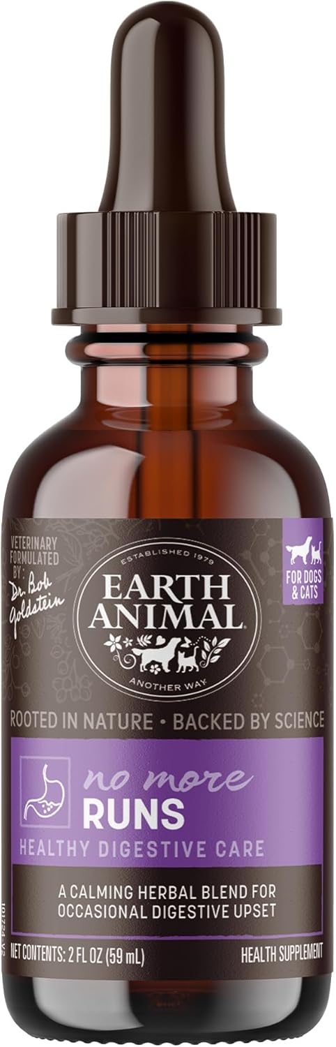 Earth Animal Herbal Remedies | No More Runs | 2 fl oz