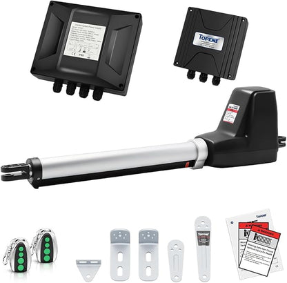 TOPENS AT6131 Single Swing Gate Opener Medium Duty Automatic Gate Motor
