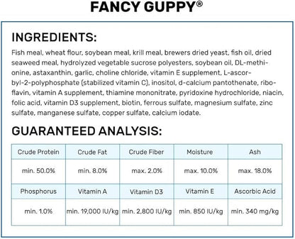 Hikari Tropical Fancy Guppy Fish Food, 0.77 oz (22g)