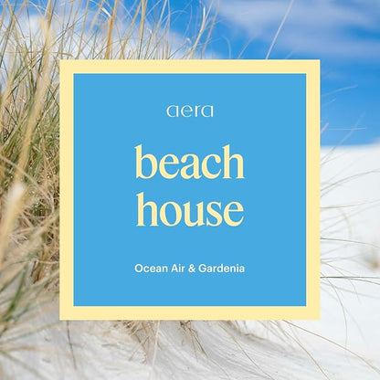 Aera Essential Oil Fragrance Diffuser + Beach House Scent Bundle
