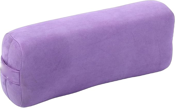 RASTKY Meditation Cushion Supportive Soft Comfortable Floor Pillow for Adults Washable Cover for Home Relaxation (Purple)
