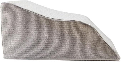 Lounge Doctor Elevating Leg Rest Wedge Pillow, Light Blue, Small
