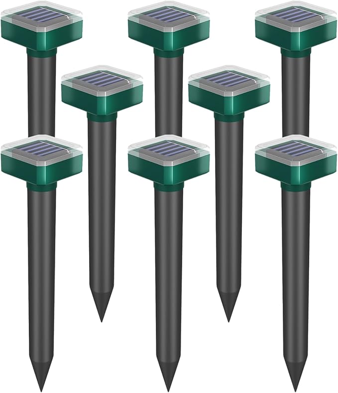 Effective Solar Deer Repellent Outdoor - Deer Deterrent Devices for Your Yard, Keep Deer Away Using High-Tech Deer Repeller, Pet Safe (6)