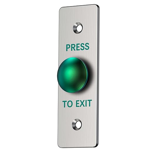 Push to Exit Button for Door Access Control Big Press Button Waterproof