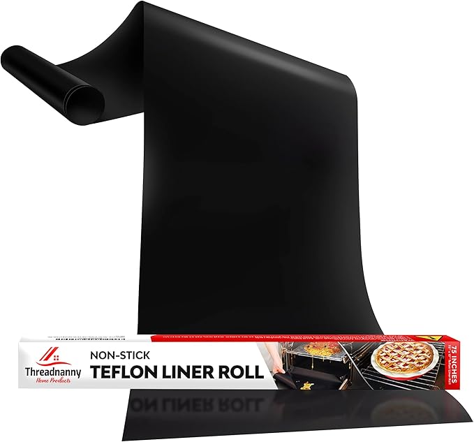 Teflon Liner Roll for Ovens, Stovetops & Grills
