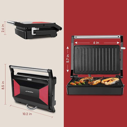 Panini Press Sandwich Maker, Aigostar 1000W Sandwich Press Grill