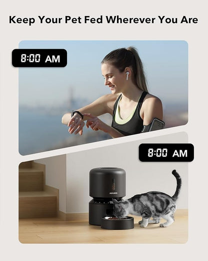 PETLIBRO Automatic Cat Feeder – 3L Programmable Pet Food Dispenser