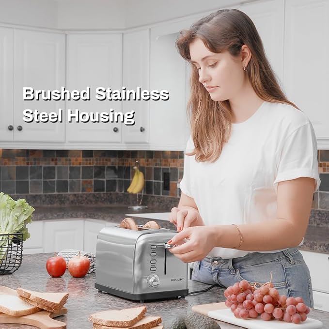 Toaster 2 Slice, Extra Wide Slot Toaster