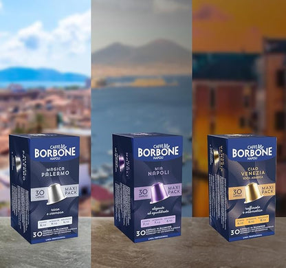 Caffè Borbone Variety Pack Aluminum Capsules Compatible