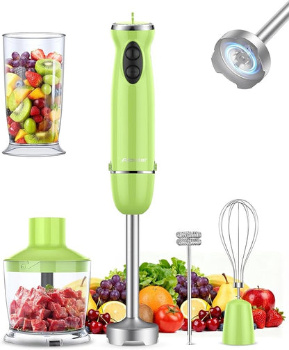 Immersion Blender Handheld 5 in 1 Hand Blender, 1000W Hand Mixer Stick